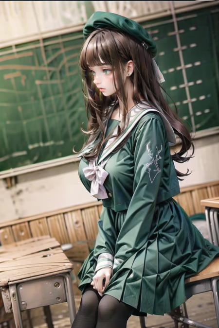 【Extra No.1】 School Uniform sika deer 制服 深林鹿