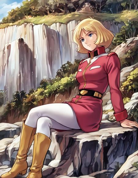 セイラ マス 機動戦士ガンダム アニメ風 (Sayla Mass Mobile Suit Gundam Anime Style)