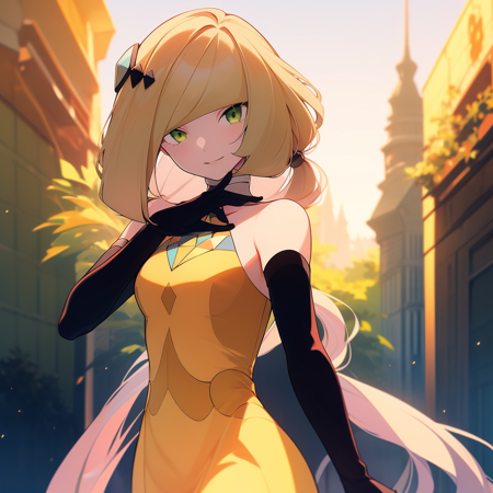 (2 colors) Sygna Suit Lusamine (Pokemon Masters EX)