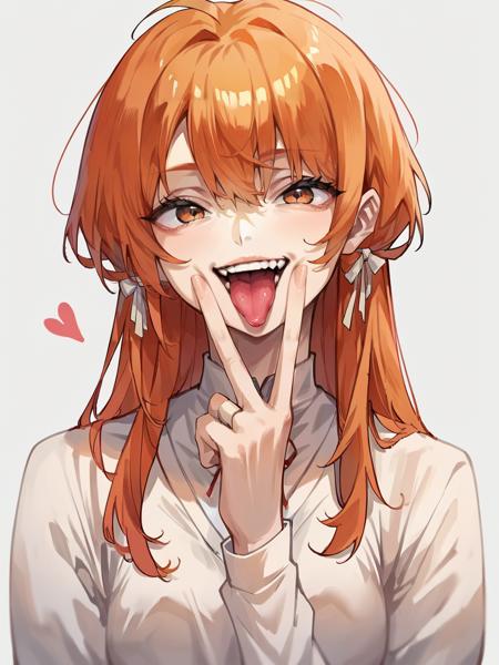 V Over Face