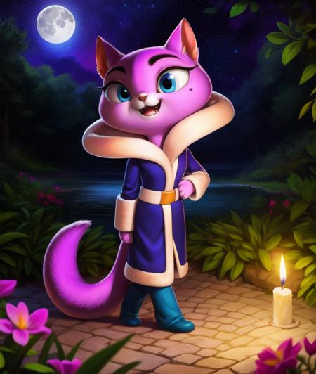 Lady Chatterley - ( Rainbow Butterfly Unicorn Kitty )