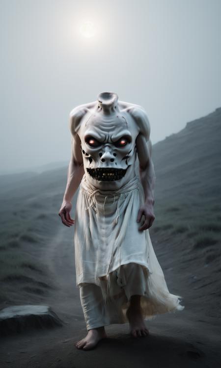 Monster Codex-XingTian | 怪物志-百鬼-刑天