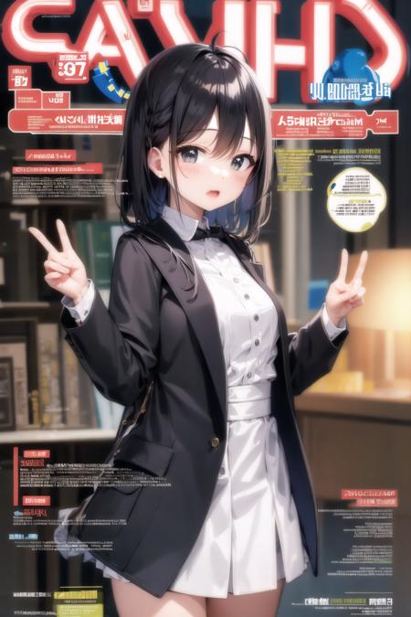 Anime Magazine Cover