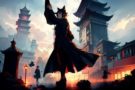Ancient Chinese architectural style(中国古建筑样式)版本anime-louyu (ID: 92455)