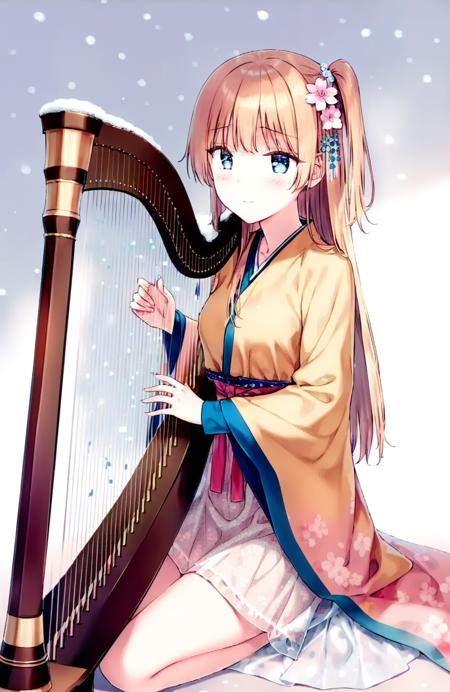 harp 竖琴版本starry&animagine3.1 (ID: 609936)