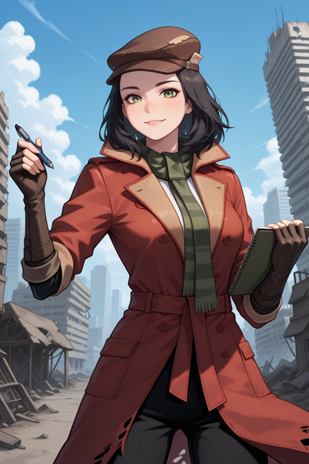 Piper Wright パイパー・ライト | Fallout [IllustriousXL]版本v1.0 (ID: 1157781)