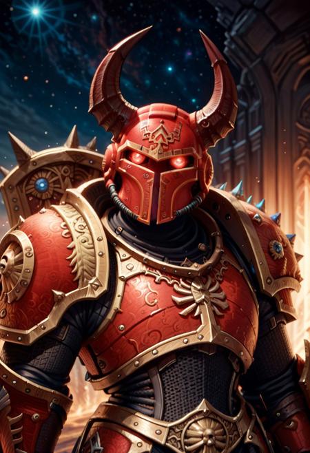 Khorne World: Demon World Morph (Warhammer 40K) [Illustrious & Pony & SD1.5]