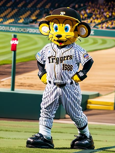 甲子園球場＆トラッキー Hanshin Koshien Studium & ToLucky