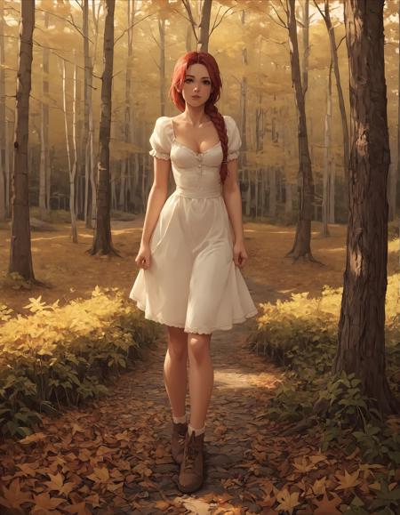 Milkmaid Dress [Pony, Illustrious]