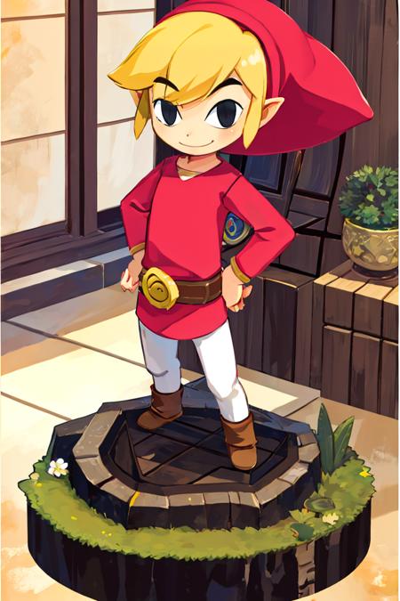 Santa Link! Toon Link - Multiple Outfits (The Legend Of Zelda: Wind Waker) [Pony & SD1.5]