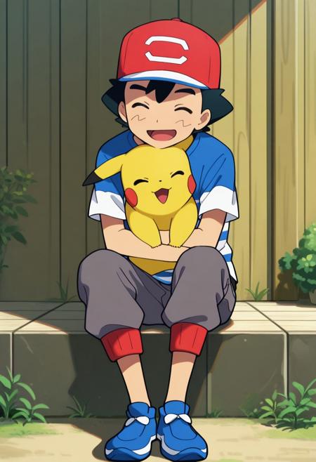 Ash Ketchum - Pokémon Sun and Moon version - Pony + Illustrious