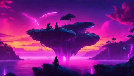 Floating Island Concept Art (VW Style)