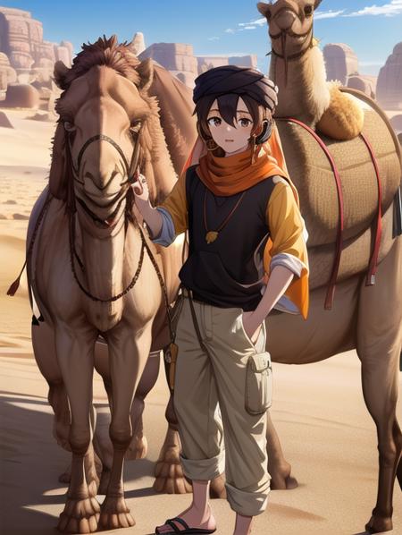 Character Change - Desert Nomad - Exiled from the country...