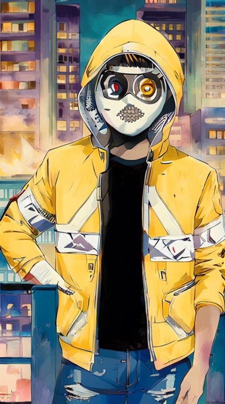 Grimehouse DJ LoRa Mask