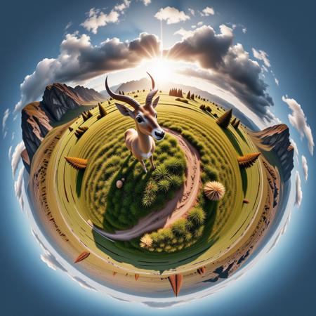 ? Tiny Planet LoRA - Flux ?