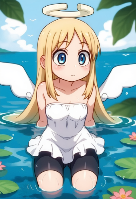 Head out of the water.