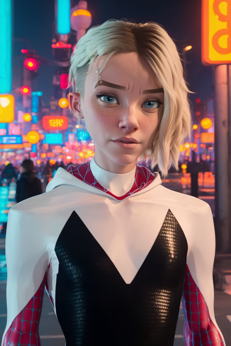 Gwen Stacy - Spider-Verse - SD1.5 LORA