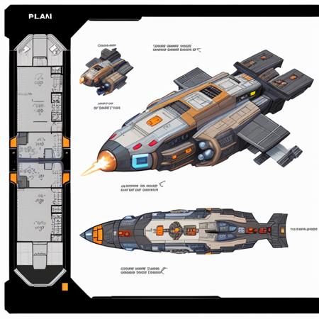 Traveller Spaceships LoRA
