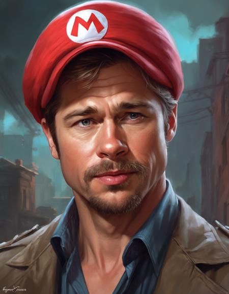Brad Pitt SDXL