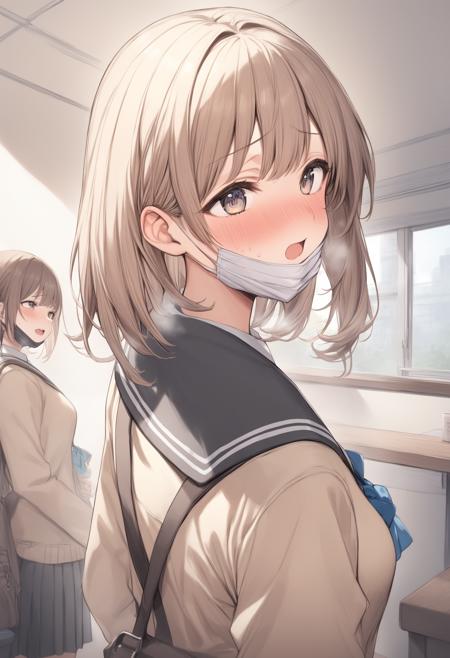 jaw mask / chin mask / 顎マスク
