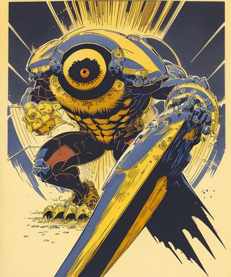 Yellow Devil + Evil Eye double model
