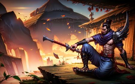 英雄联盟-疾风剑豪-Yasuo-lol