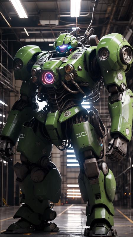 Like a Zagu mech 类似扎古的机甲