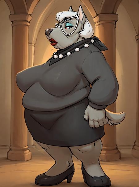 Saggy Hellhound Lady - Helluva Boss