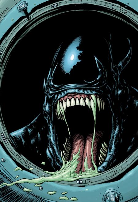 Xenomorph Comic Style (Flux)版本V1 (ID: 729484)