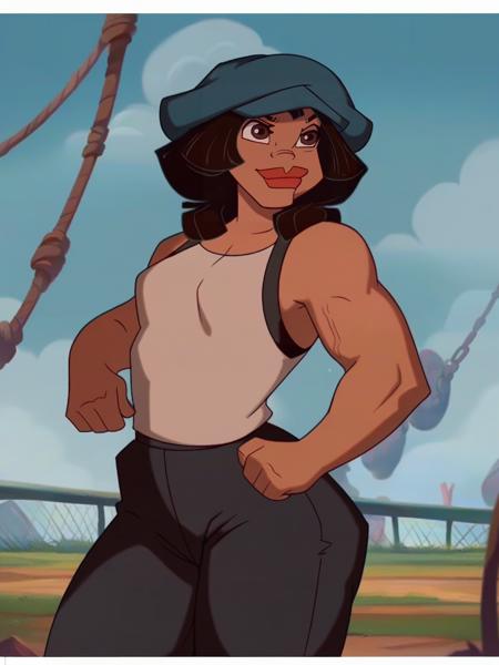 Audrey Ramirez (Atlantis: The Lost Empire) PonyDiffusionXL