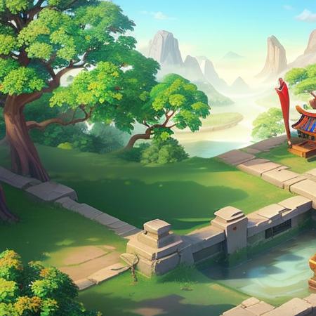 Game Icon Research Institute Lora-Scene cutting