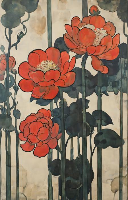 style of Koloman Moser [SDXL] 269