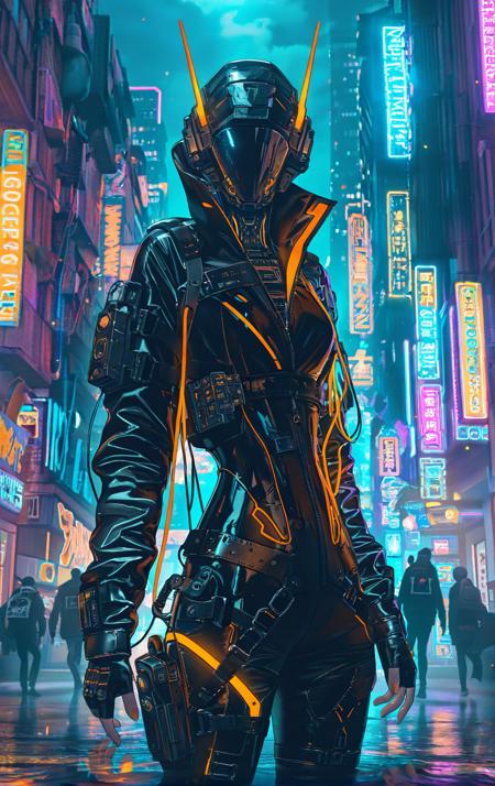 TechWear LoRA [SD+XL+illustrious-XL+Pony]版本Illustrious-XL (ID: 1062211)
