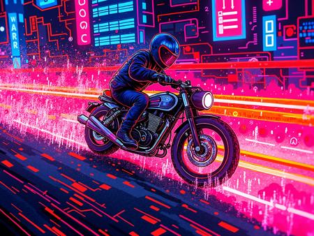 neonwave scribbles