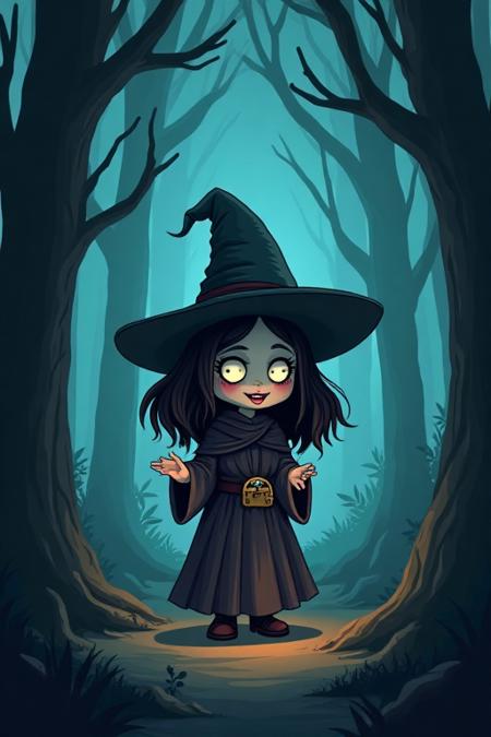Halloween Series: Cute Witch
