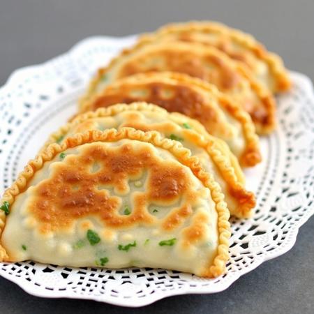 Flux-韭菜盒子-Fried Chinese Leek Dumplings