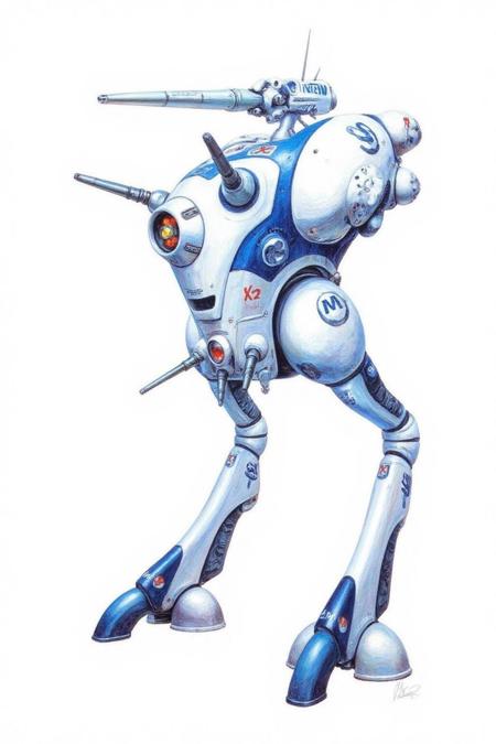 Macross/Robotech Mecha Illustration Style