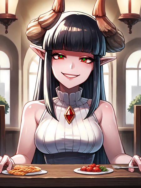 [PONY] Demon Warrior [SP4 MA Fem] // Nostale LoRA版本v2.0 (ID: 888436)