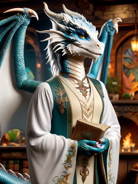 Dracthyr WoW Style [SDXL LoRA]