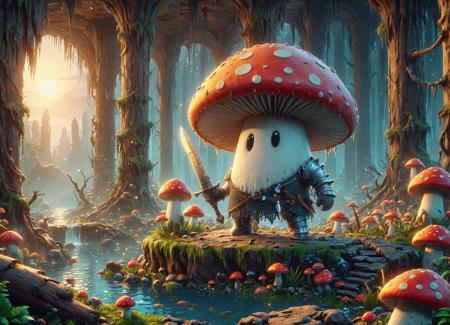 DonM - Shroom Knight [SD,SDXL,Pony]
