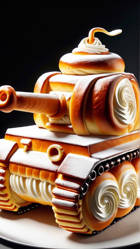Semla Style SDXL - Turn anything into a cream puff pastry
