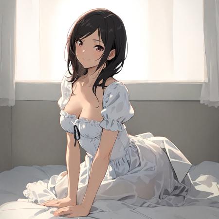 Milkmaid Dress [Pony, Illustrious]