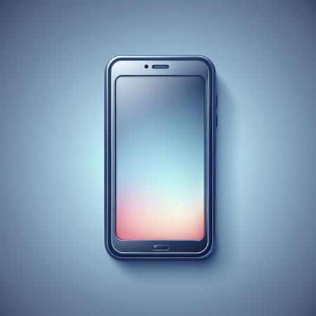 Icon in vector 3D style