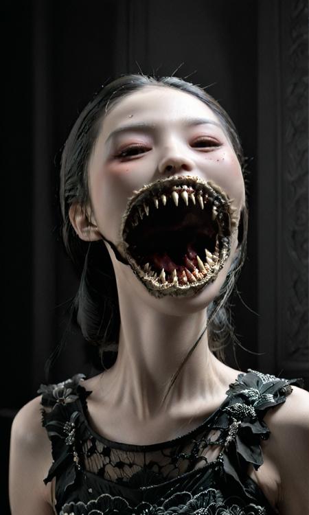 Monster Codex-Abyss girl | 怪物志-裂嘴女 | 深渊巨口