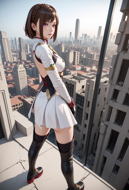 州天頃 椎奈 (アリス ギア アイギス) Sutegoro Shiina (Alice Gear Aegis)