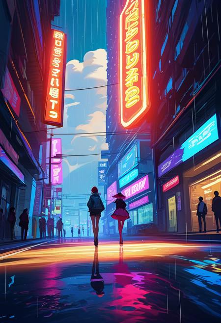 EP Vibrant Digital painting
