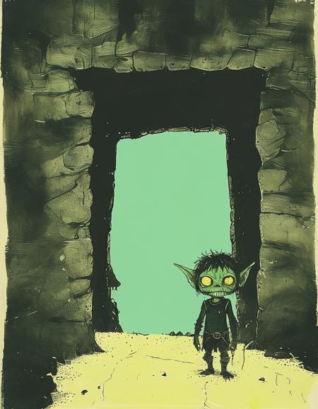Eldritch Whimsy - illustration style