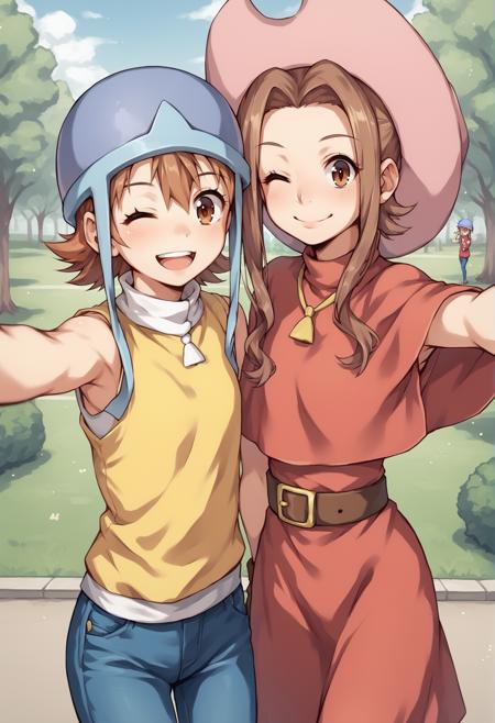 Mimi Tachikawa & Sora Takenouchi (Digimon Adventure) XL版本v1.0 (ID: 514805)