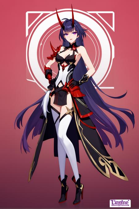 (Pony | A3 | Kohaku) Lora-雷电芽衣(六合一)-Raiden Mei (adult)-崩坏三 Honkai Impact 3rd-MIHOYO Collection 米家全家桶系列