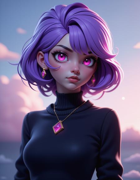 3DMM_FLUX(3D rendering style)版本3DMM_flux_V2 (ID: 746579)
